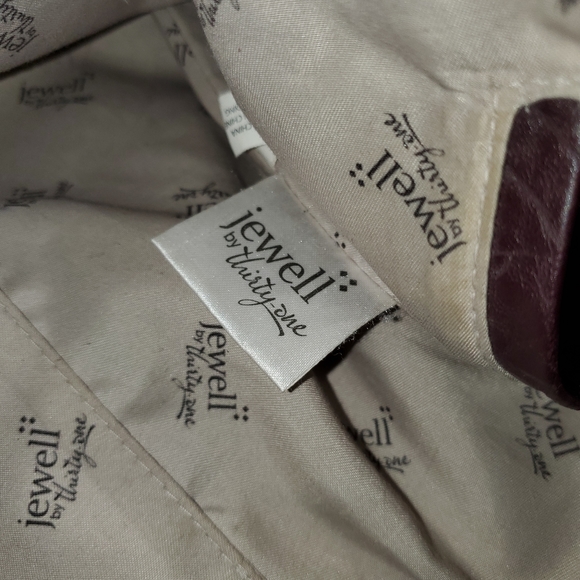 Jewel by thirty one burgundy purse - Picture 8 of 12